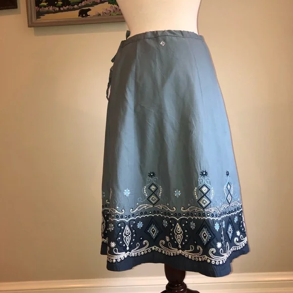 Prana Embroidered Skirt - Picture 3 of 4